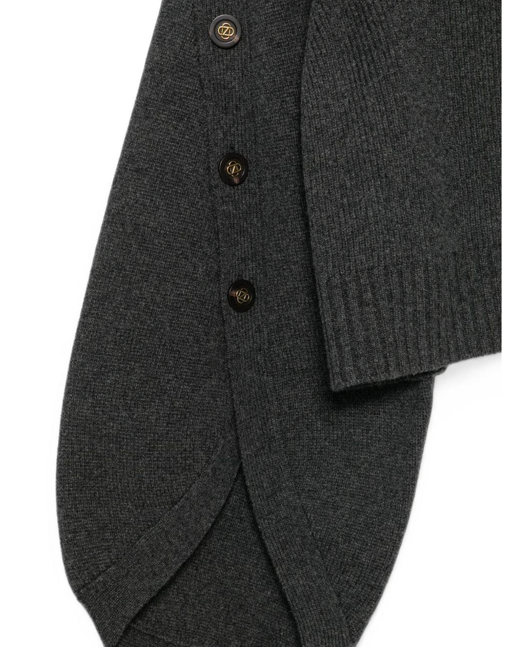 Zimmermann Black Valiant Wool Jumper