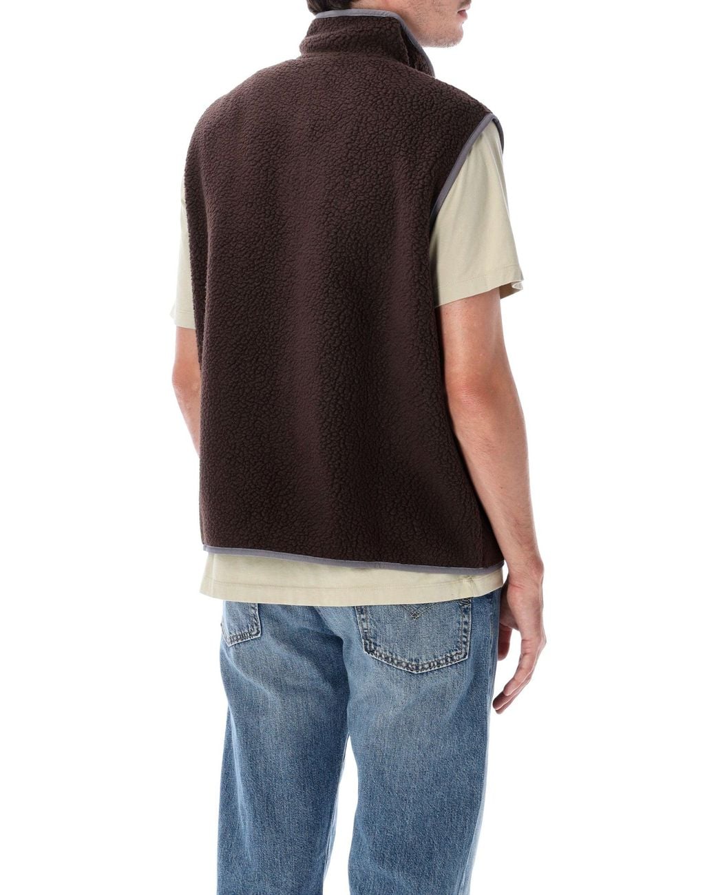 Patagonia Black Retro Pile Fleece Vest for men