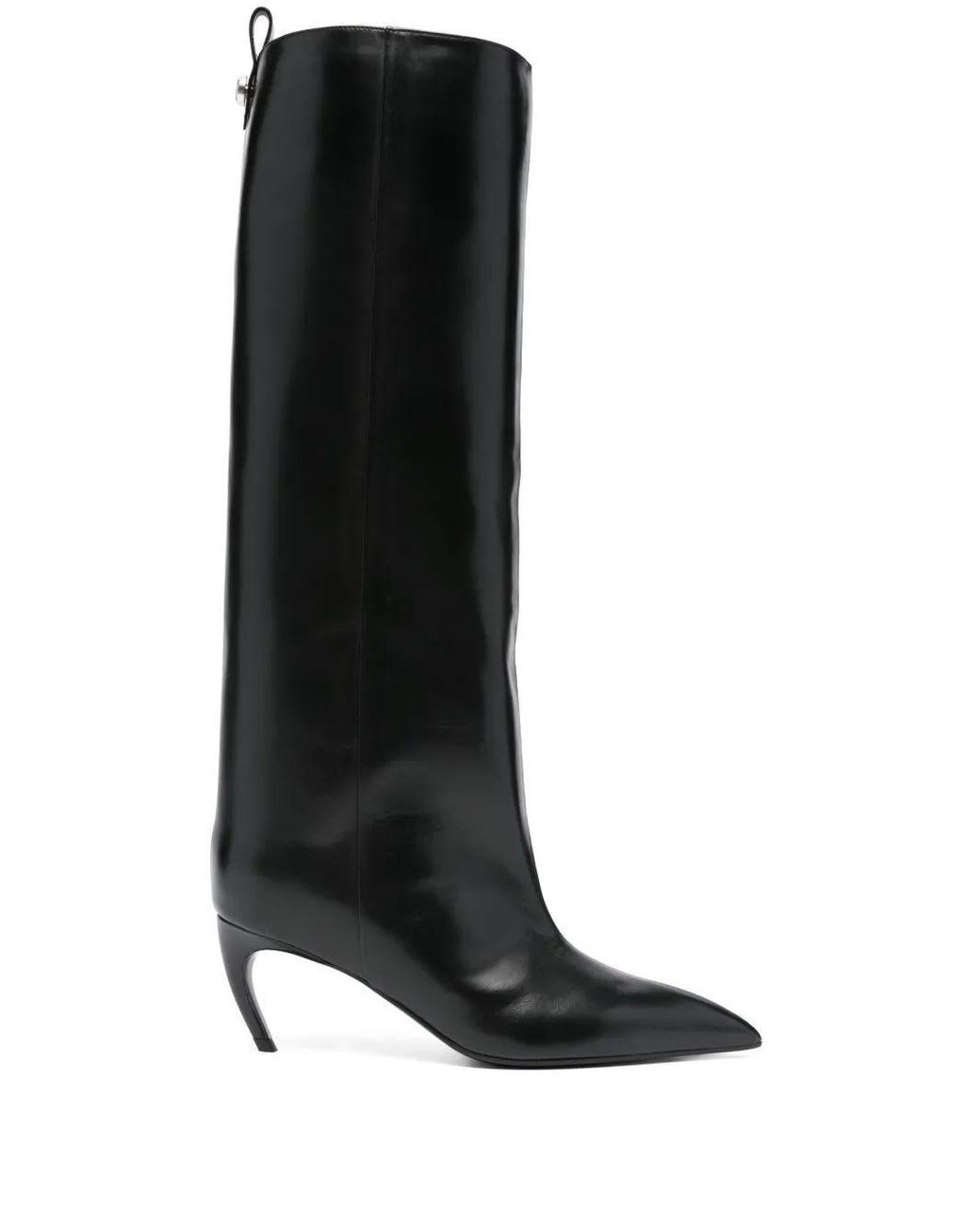 The Attico Black 'Lea' Boot 65Mm for men