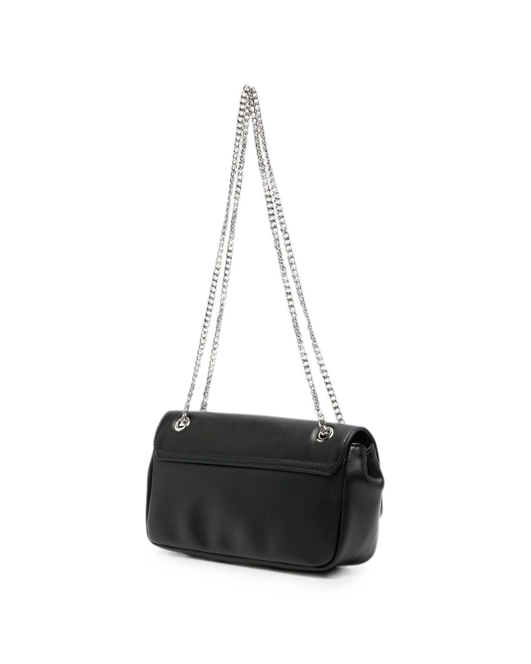 Vivienne Westwood Black Chain Crossbody Purse