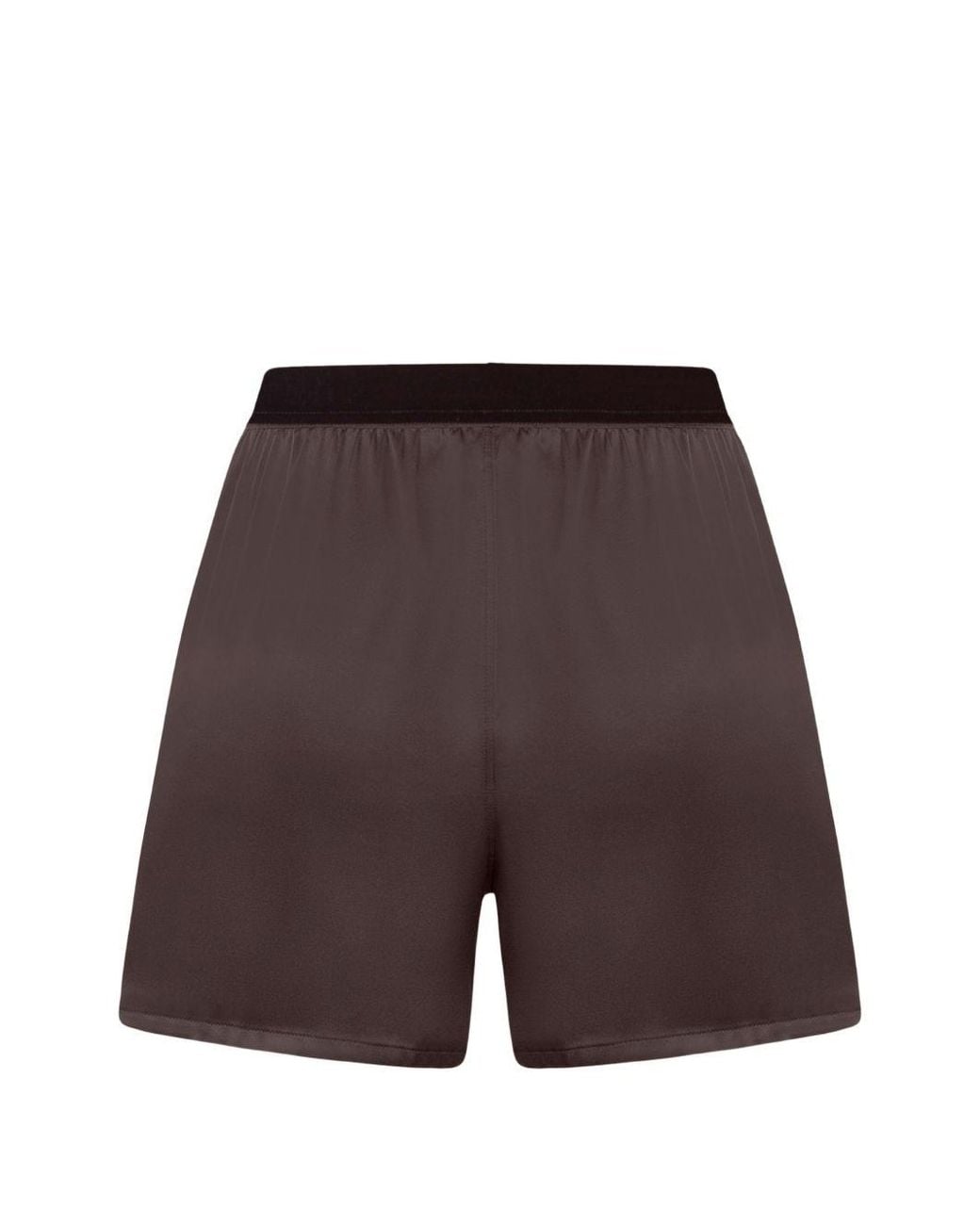 Tom Ford Purple Silk Pajama Shorts