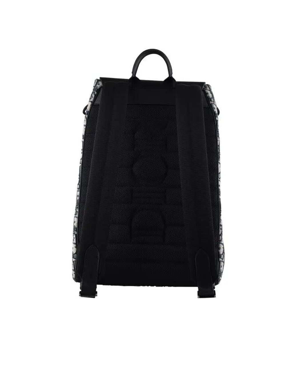 Dior Black Saddle Backpack