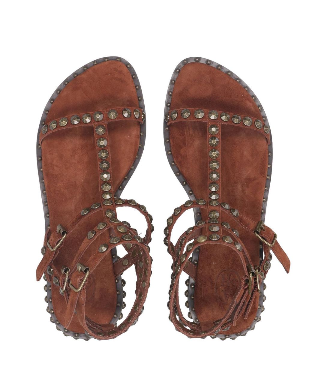 Ash Brown Sandals