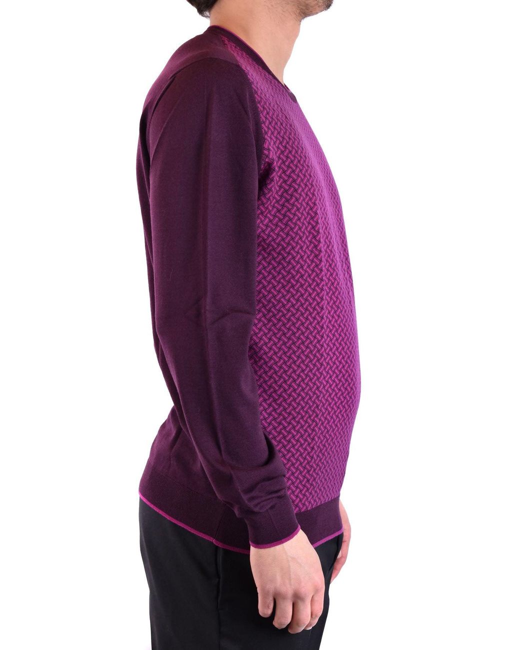 Drumohr Pullover Fuchsia in Purple für Herren