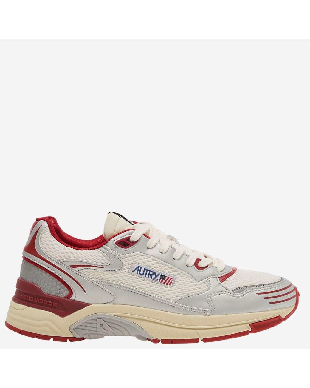 Autry White Hyperway Sneakers for men