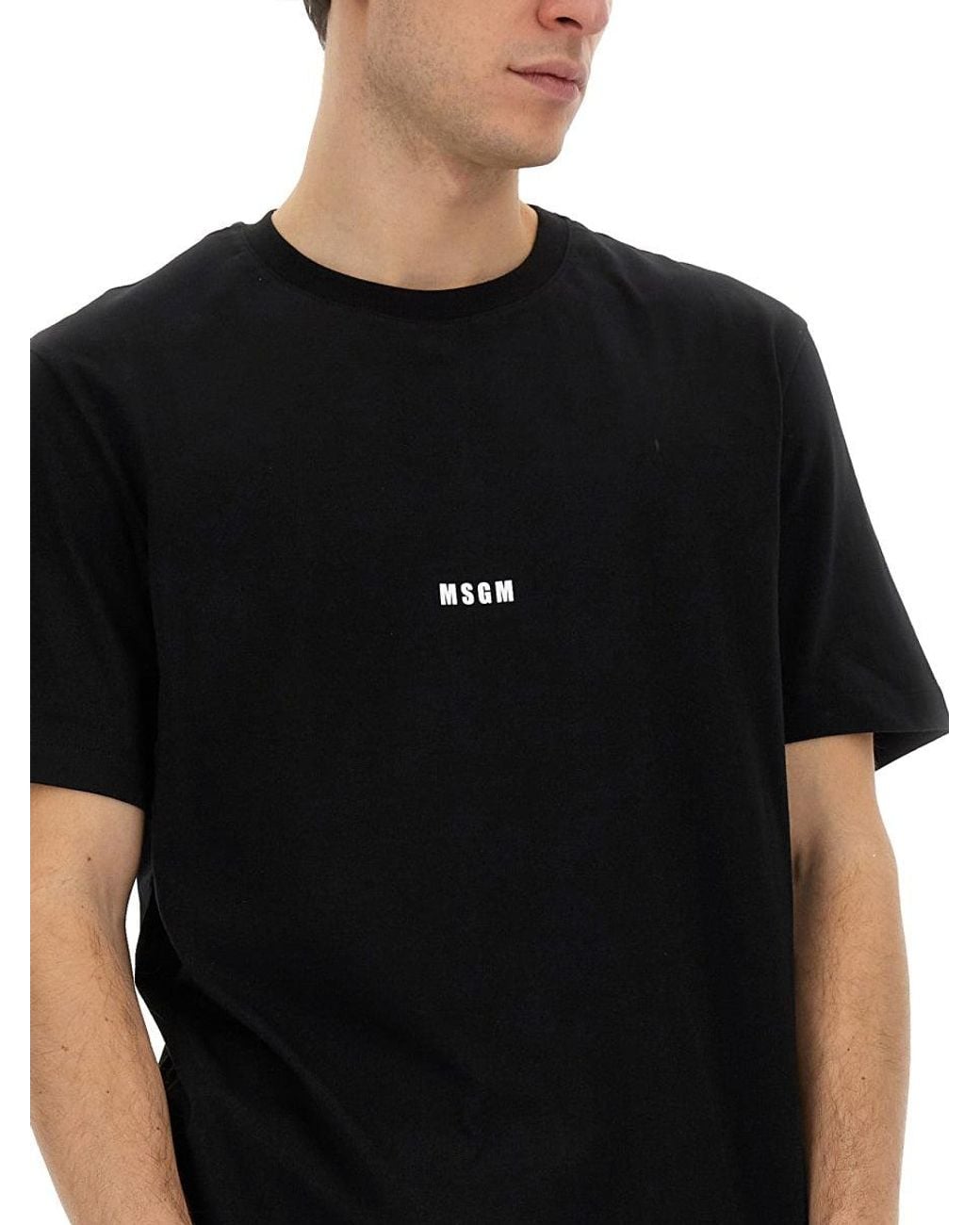 MSGM Black T Shirt
