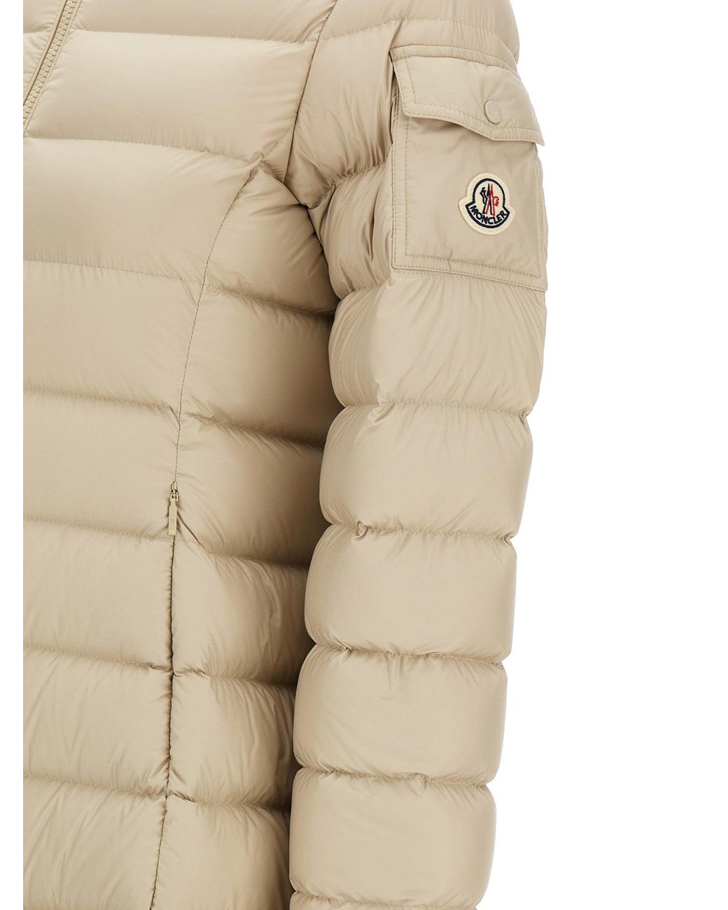 Moncler Natural 'Igesse' Down Jacket
