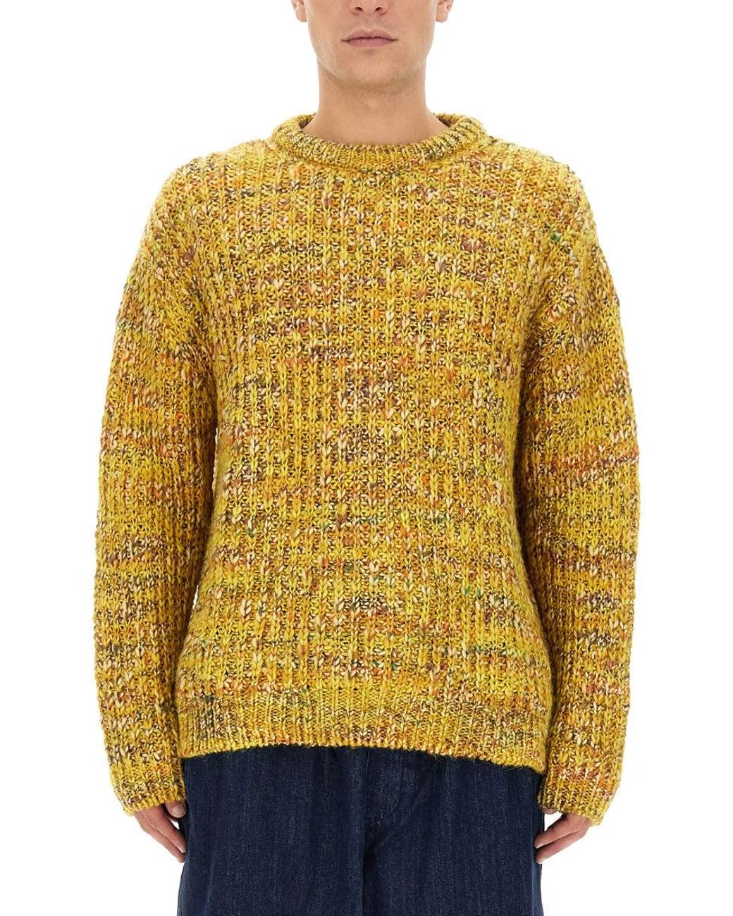 YMC Yellow Granny Shirt for men