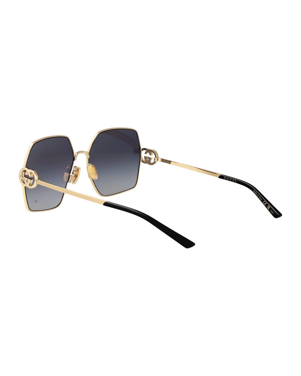 Gucci Blue Metal Sunglasses