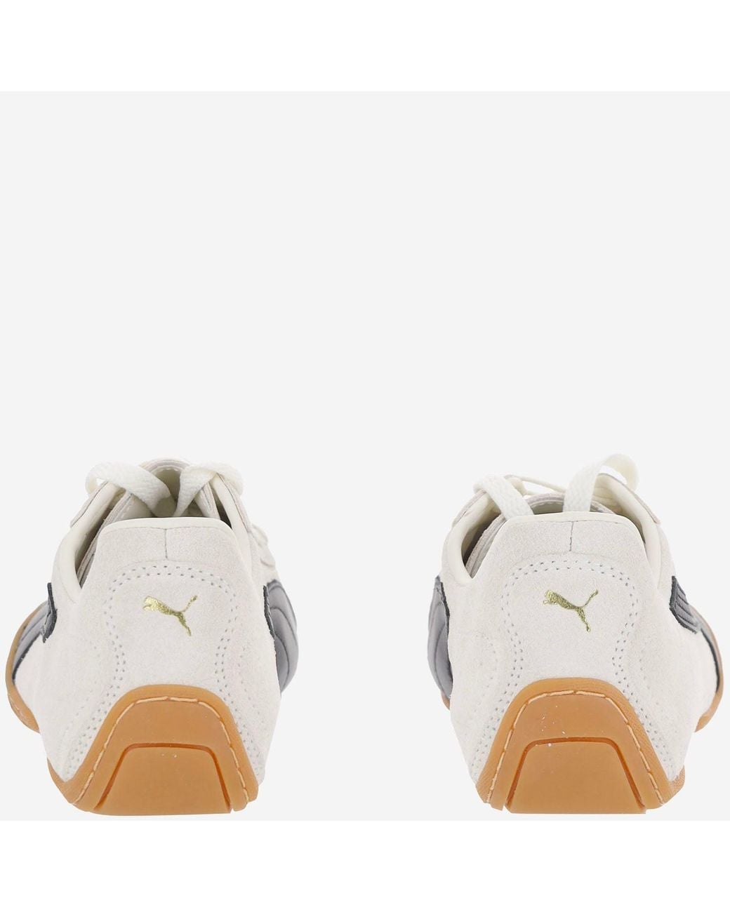 PUMA White K Street Sneakers
