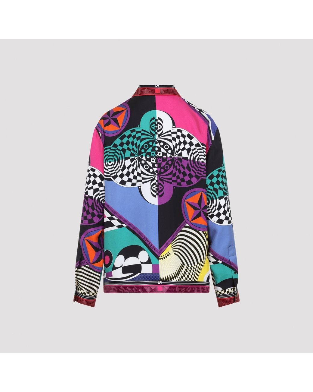 Versace Blue Teatro Foulard Shirt