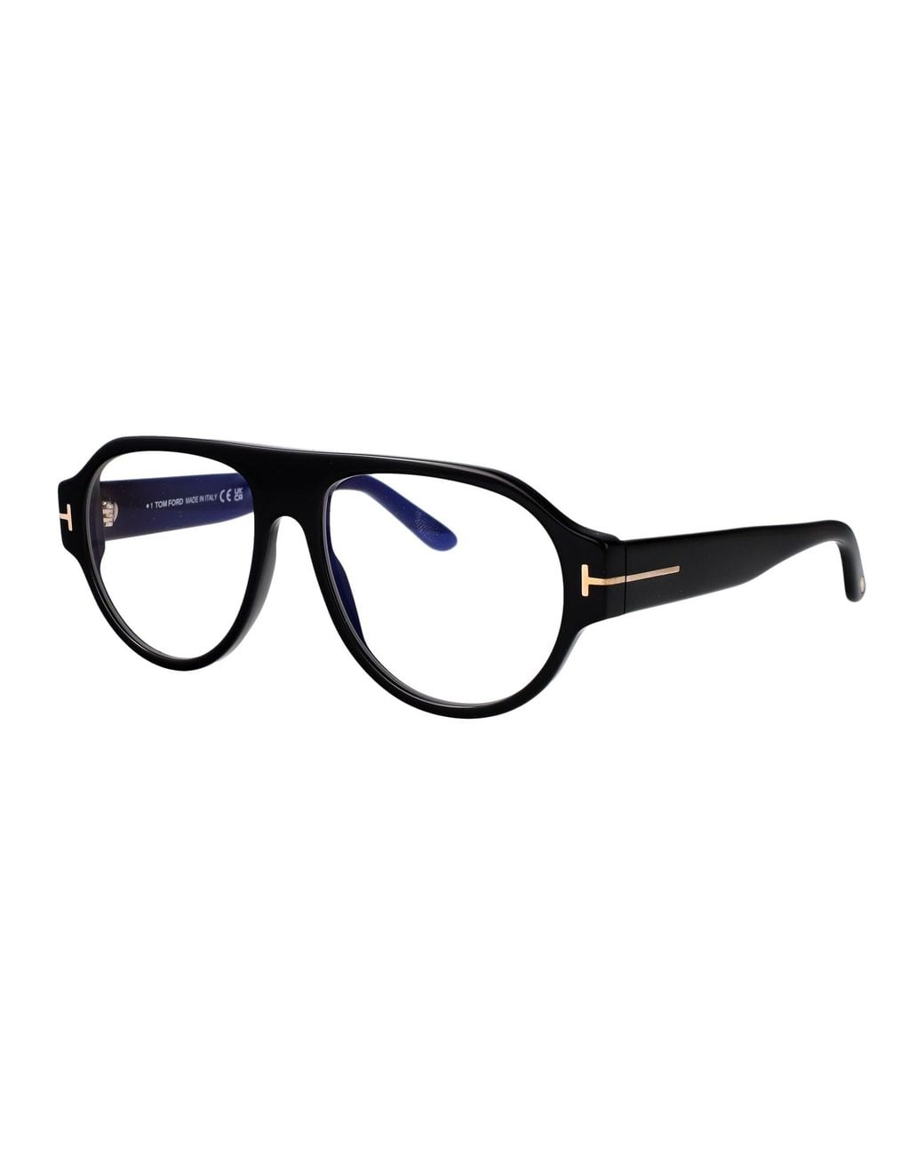Tom Ford Black Round Optical Ft6178 B 01