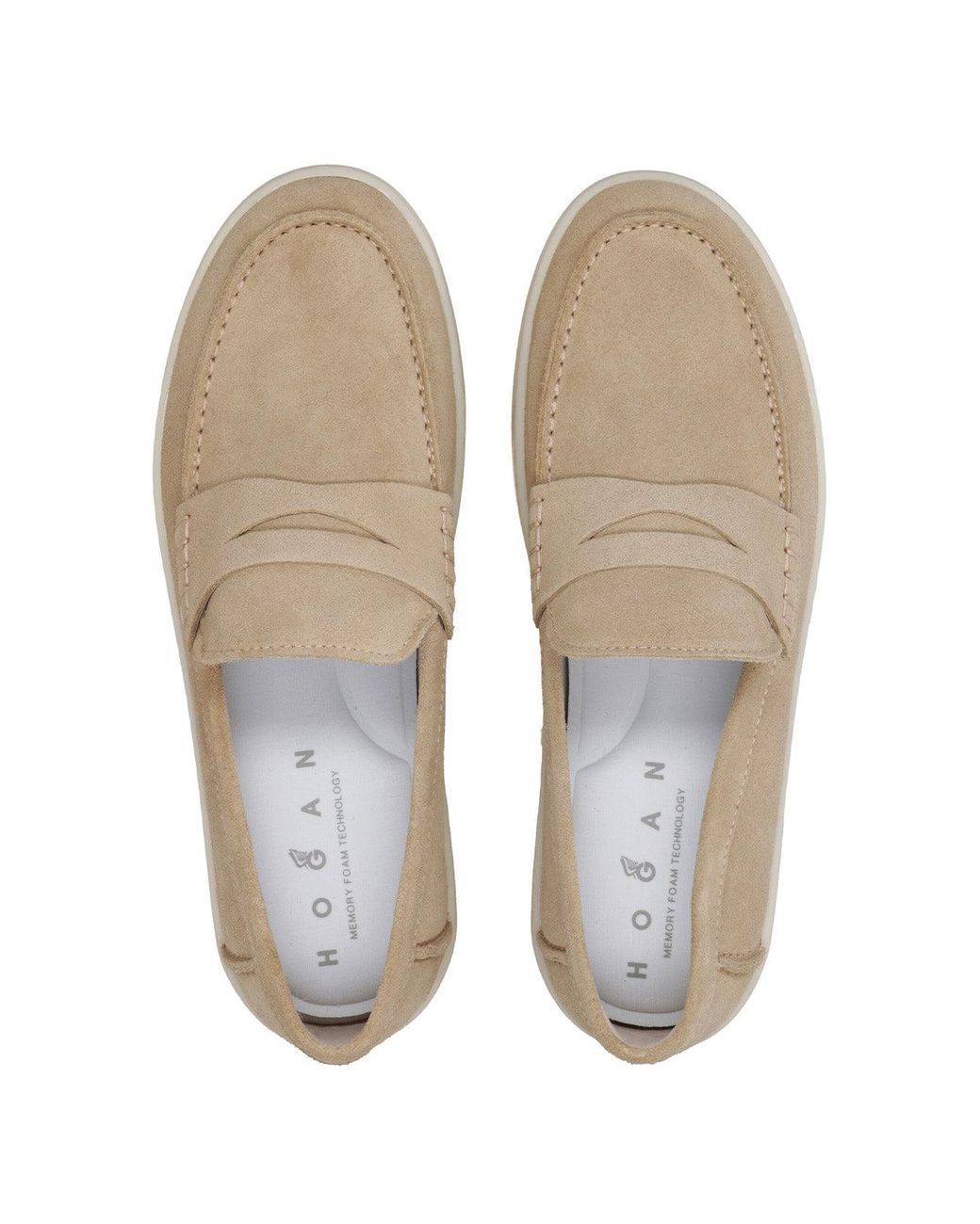 Hogan Natural Sandalen Kamel