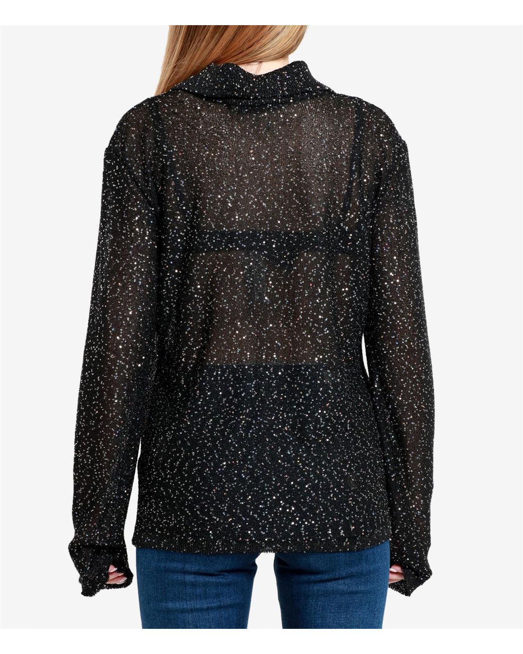 MSGM Truien Zwart in het Black