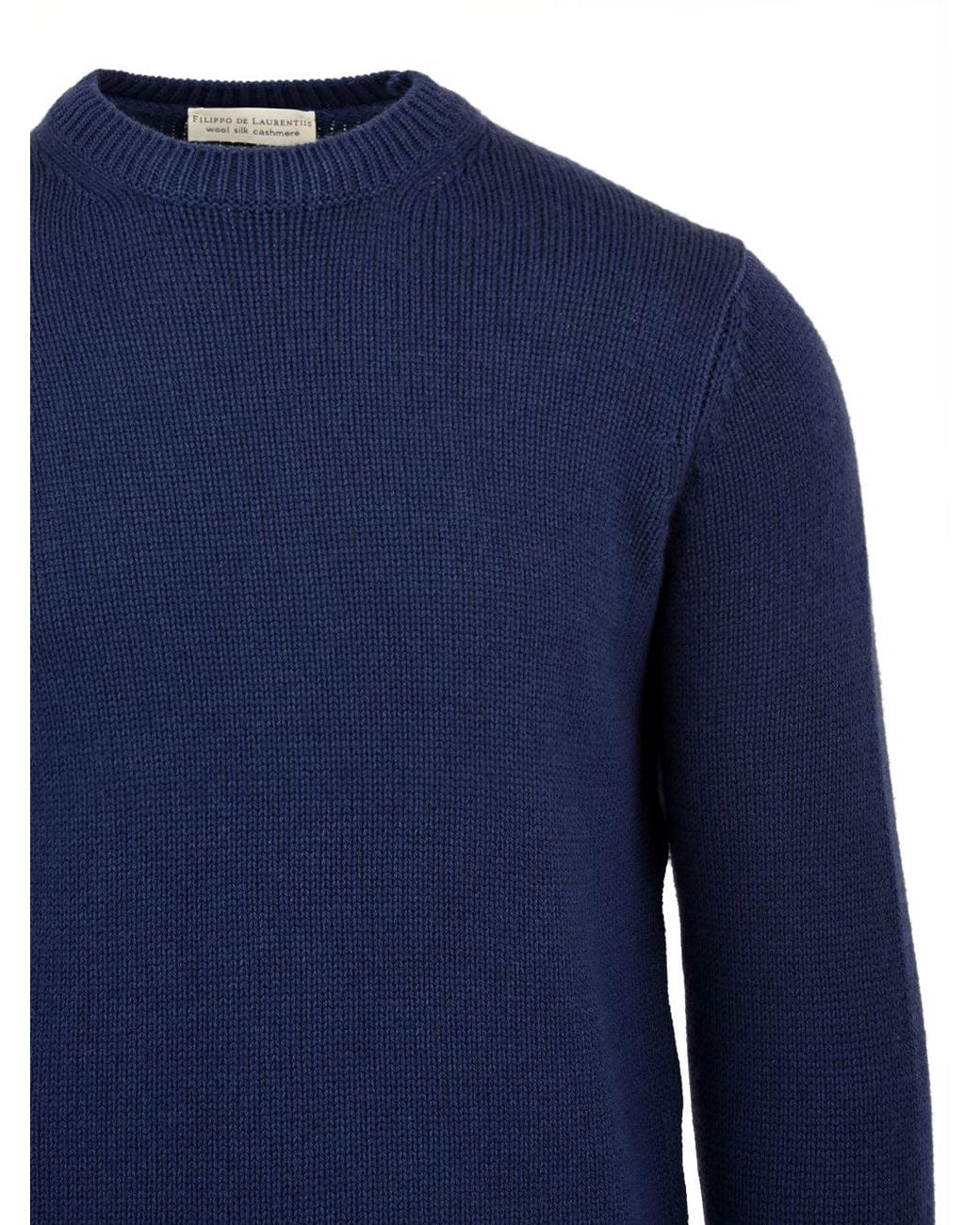 Filippo De Laurentis Blue Sweaters for men