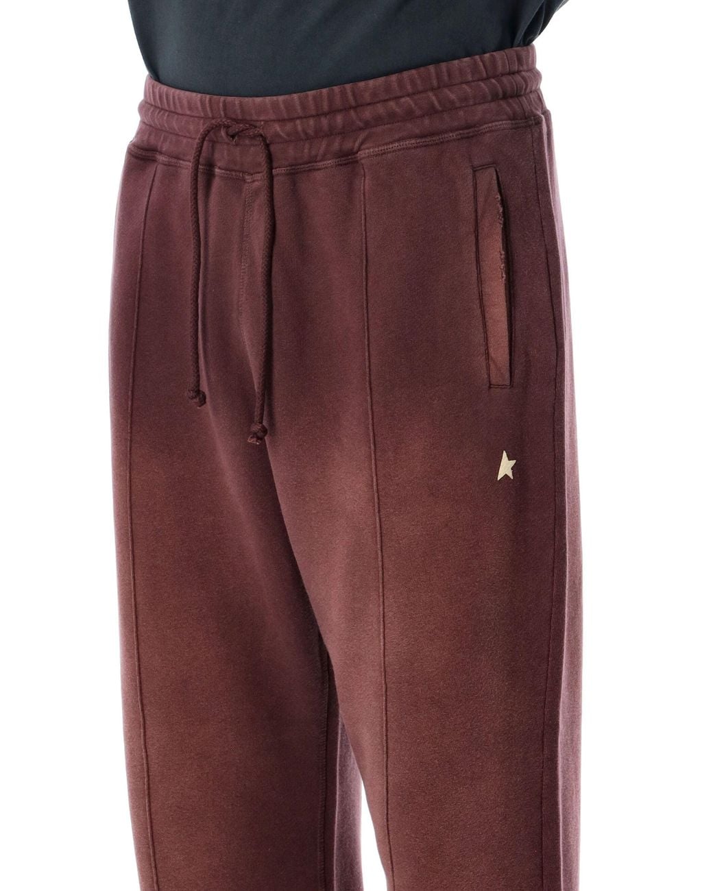 Golden Goose Deluxe Brand Red Loose Sports Pants for men