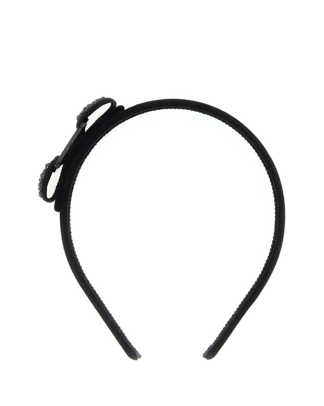 Ferragamo Black Salvatore Fabric Hairband