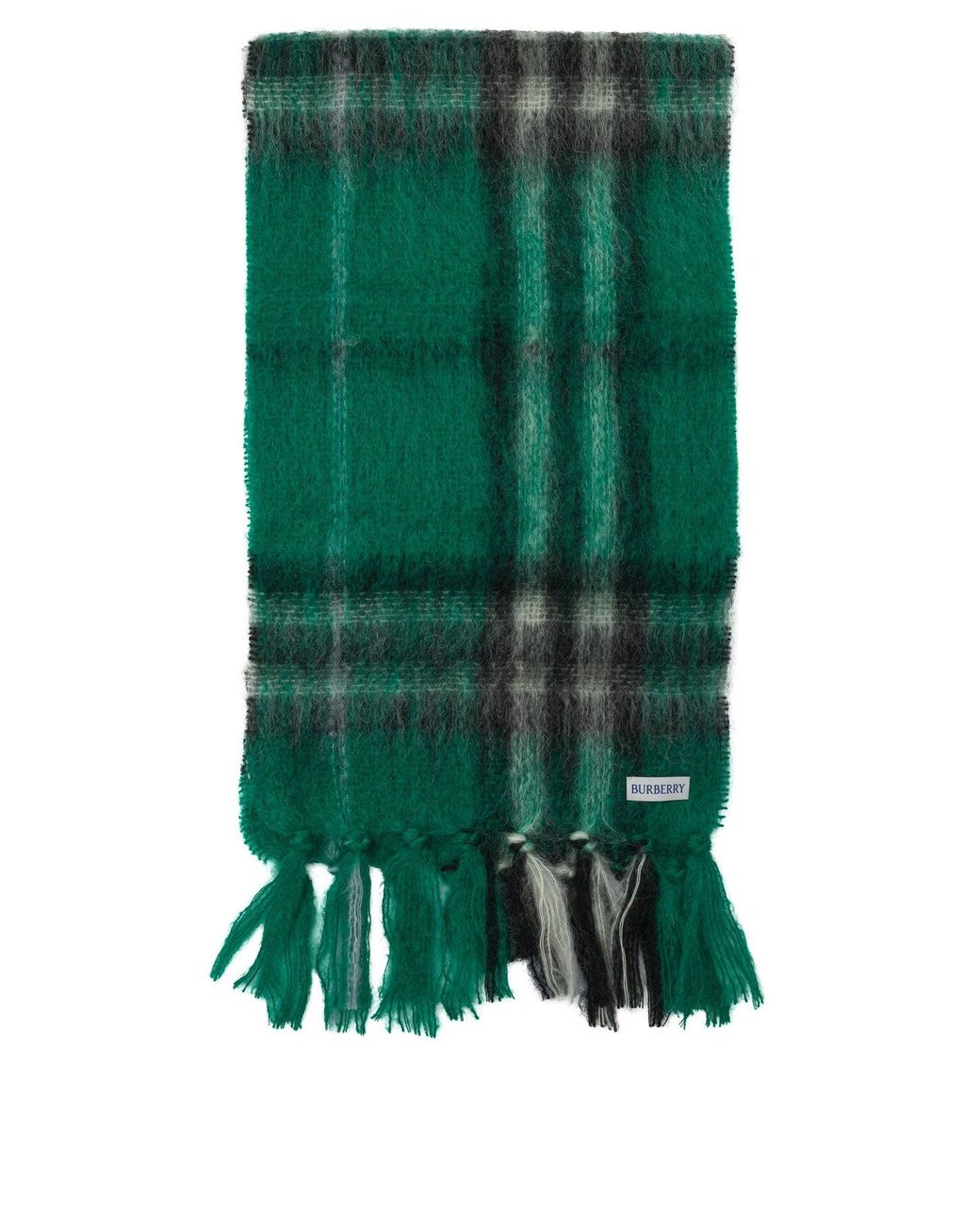 Burberry Kasjmier Sjaal "ruit" in het Green voor heren