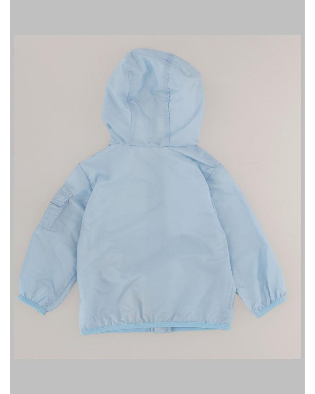 Moncler Blue Boys Baby Polyester Puffer Jacket Songe