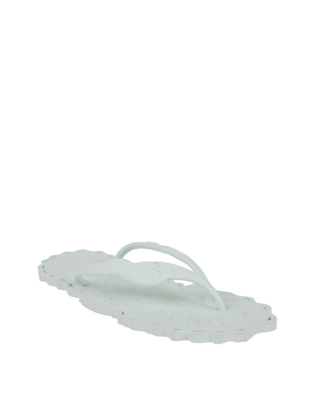 Zimmermann White Seafoam Thong Sandals