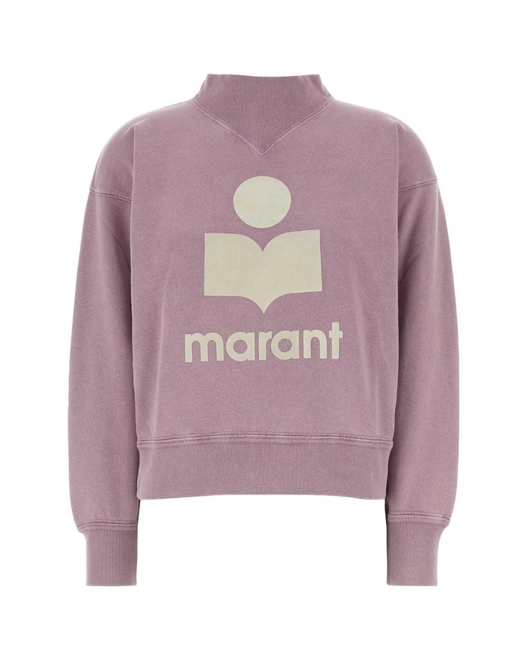 Isabel Marant Pink Moby Cotton-Blend Sweatshirt