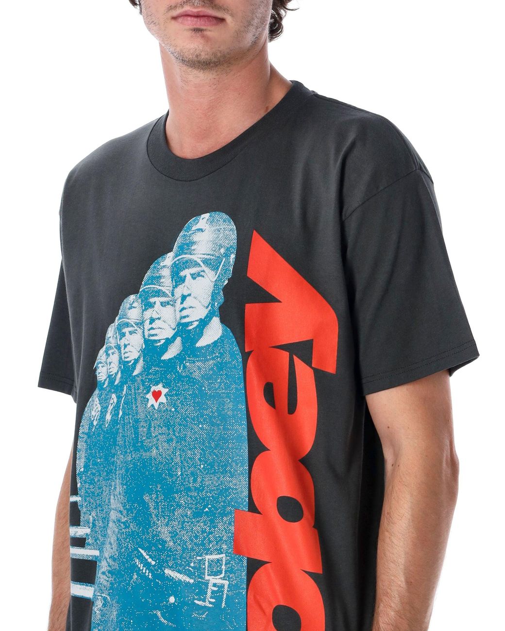 Obey Blue T Shirts And Polos