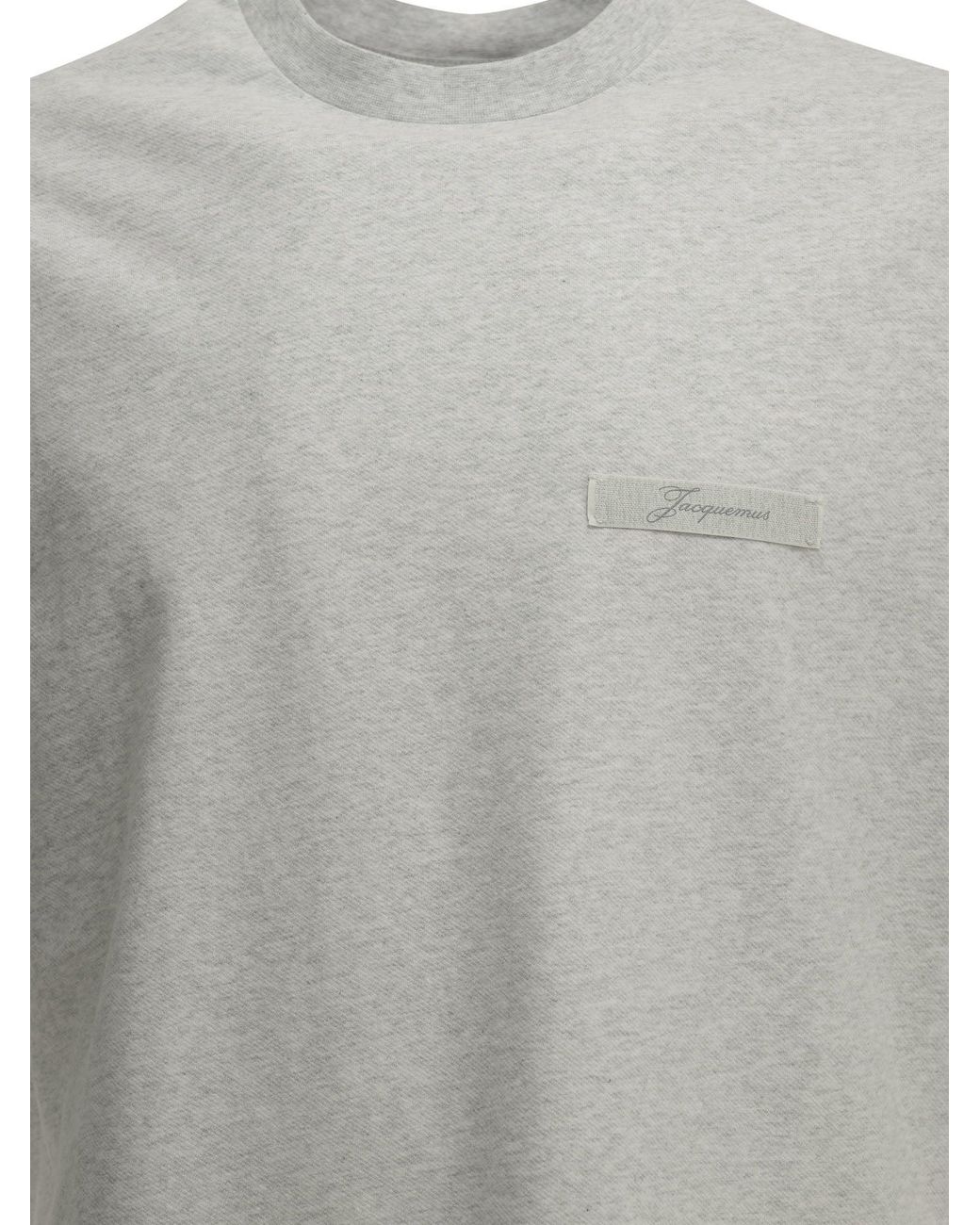 Jacquemus Gray "Ruban" Crew Neck T Shirt