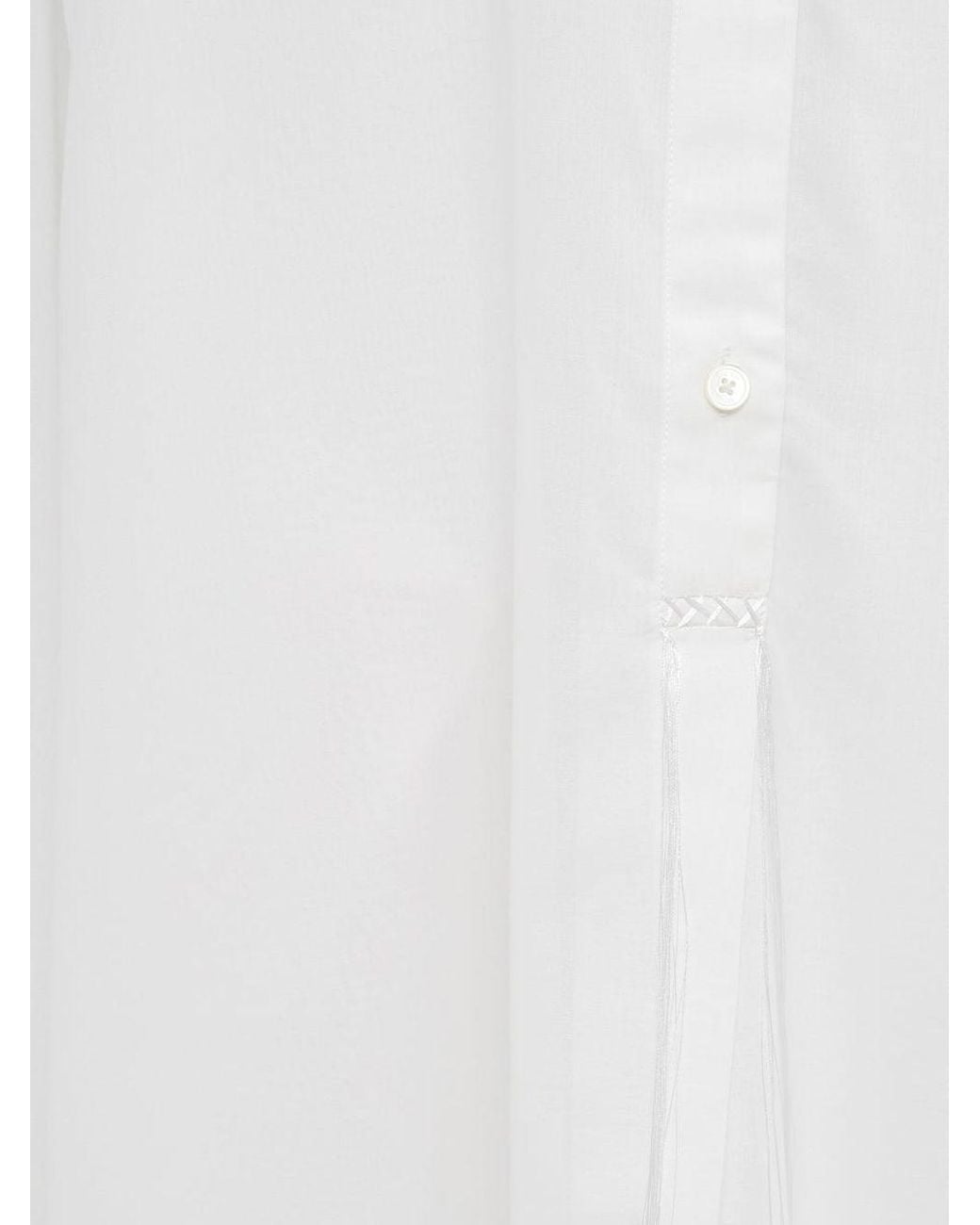 Totême White Long Sleeve Shirt