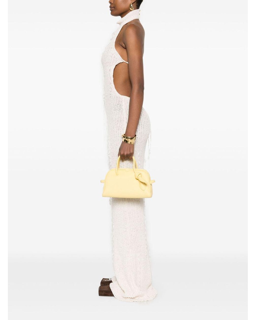 Jacquemus Metallic 'The Small Turismo' Tote Bag