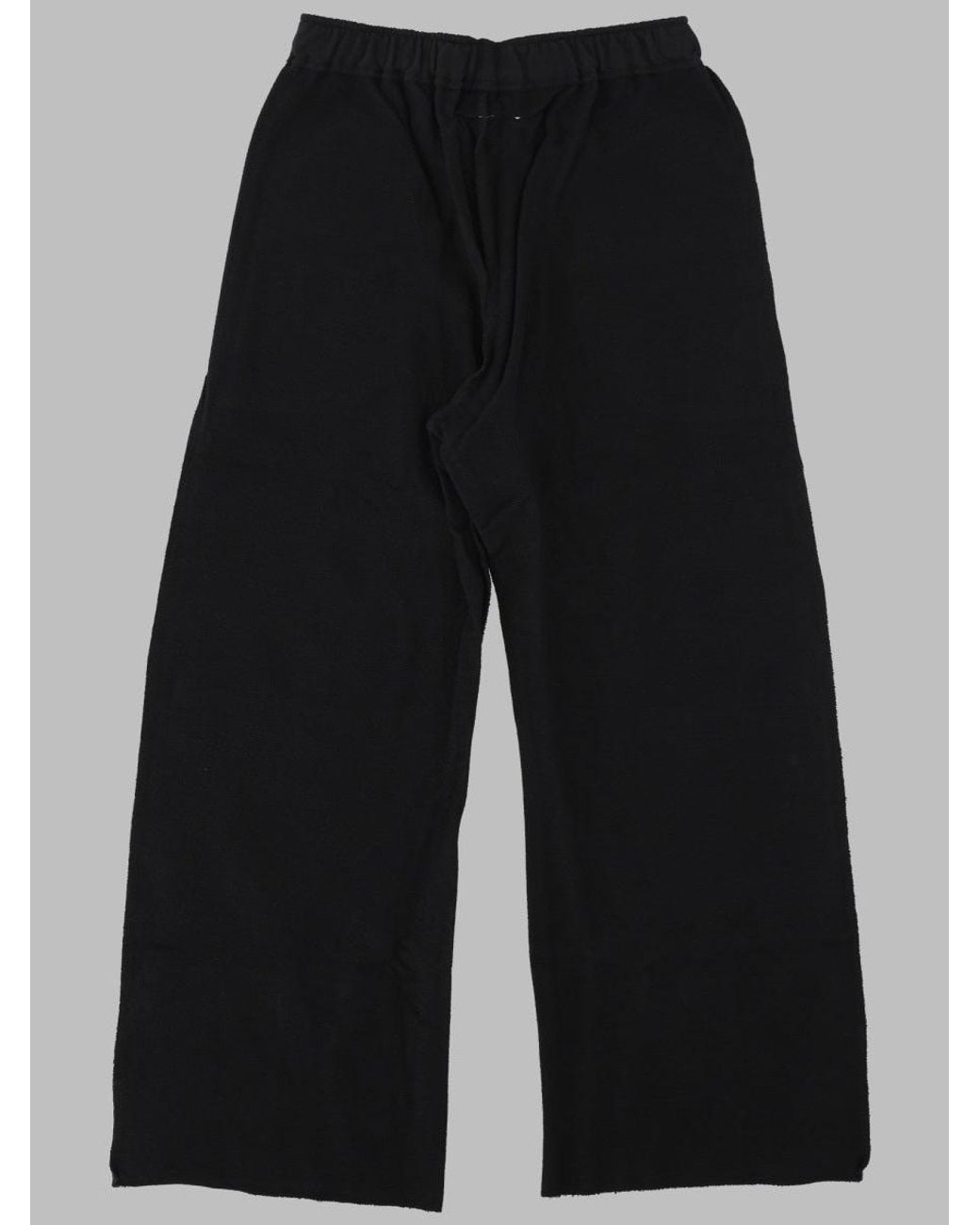 MM6 by Maison Margiela Black Kids Trousers With Modern Tailoring