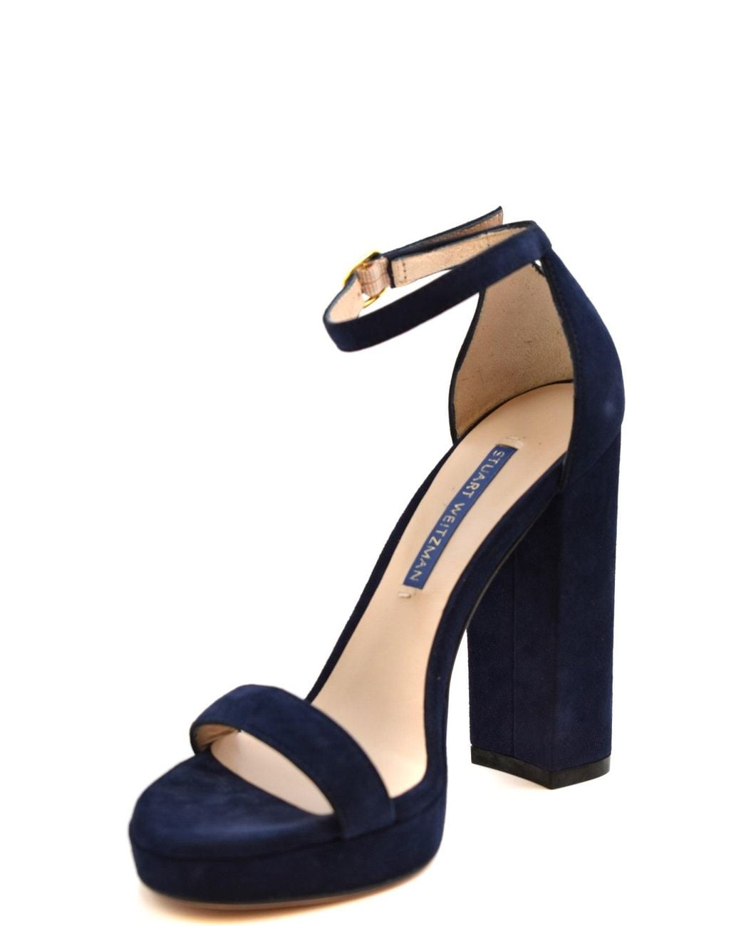 Stuart Weitzman Blue Sandalen Blau
