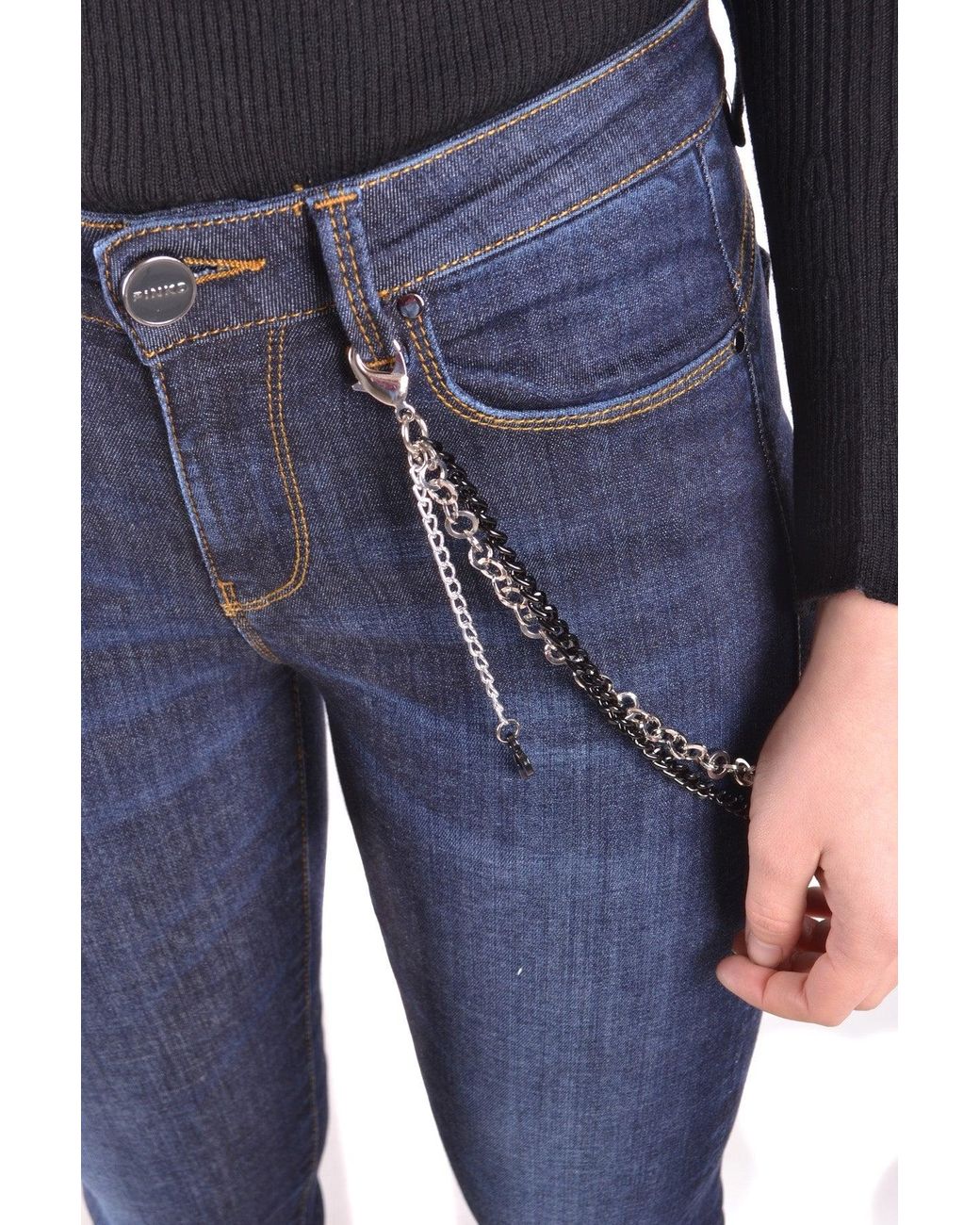 Vaqueros Azul Pinko de color Blue
