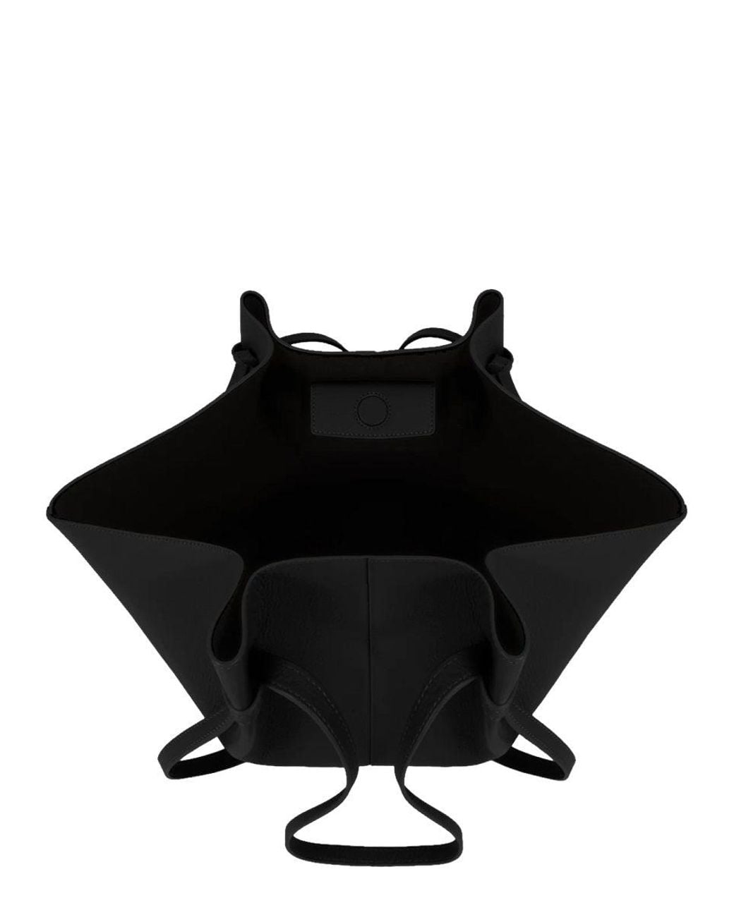 Yuzefi Black Mochi Mini Leather Shoulder Bag