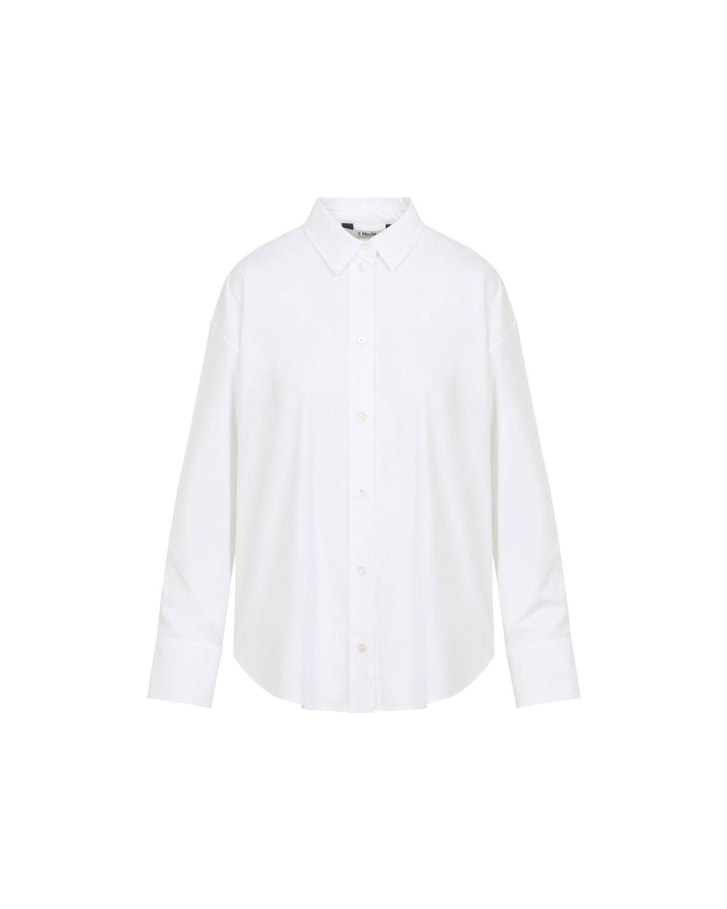 Max Mara White Adele Shirt