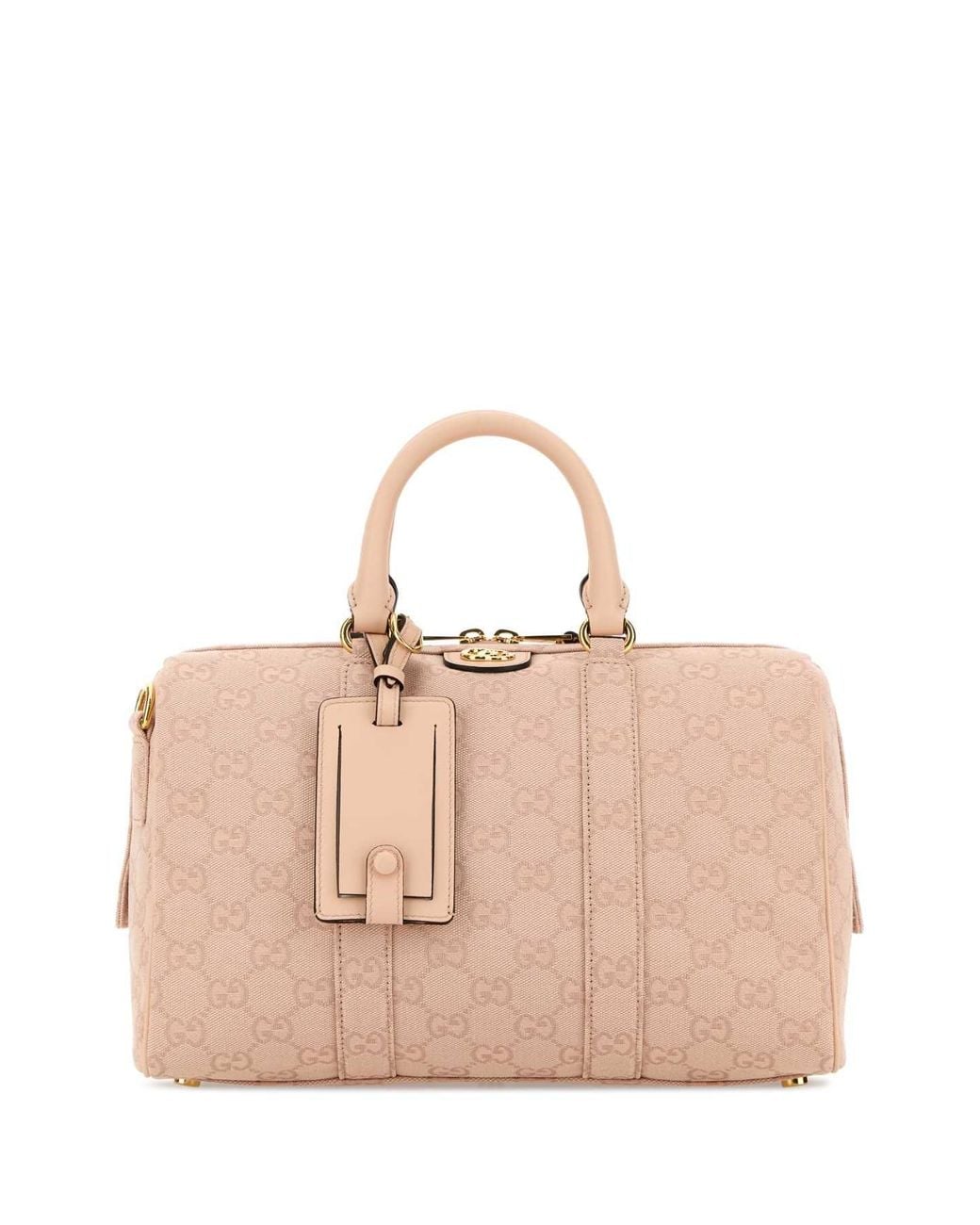 Gucci Pink Canvas Medium Ophidia Handbag
