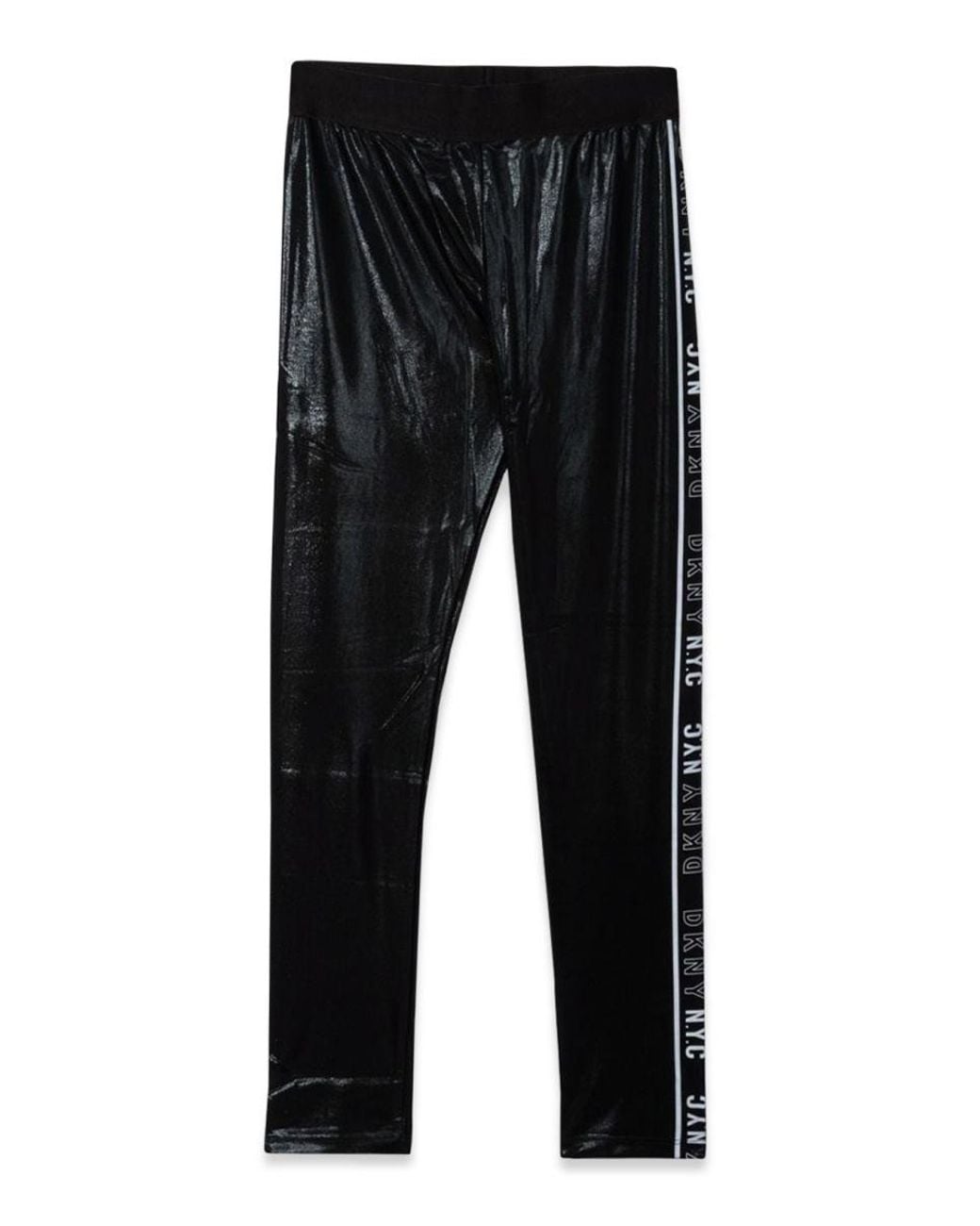 DKNY Black Leggings Con Stampa for men
