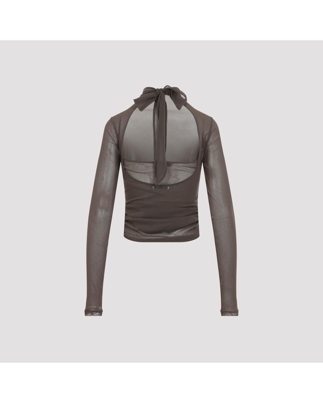 Lemaire Gray Bellerina Foulard Top
