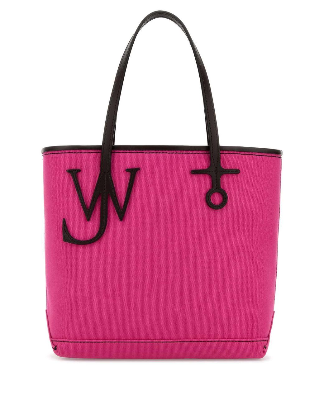 J.W. Anderson Pink Fuchsia Canvas Small Anchor Bucket Bag