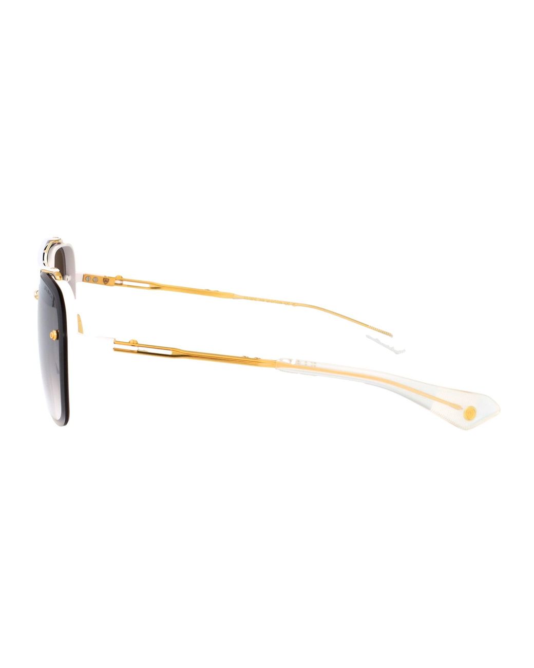 Dita Eyewear Black Aviator Sunglasses Dts121 07 Mw Yg