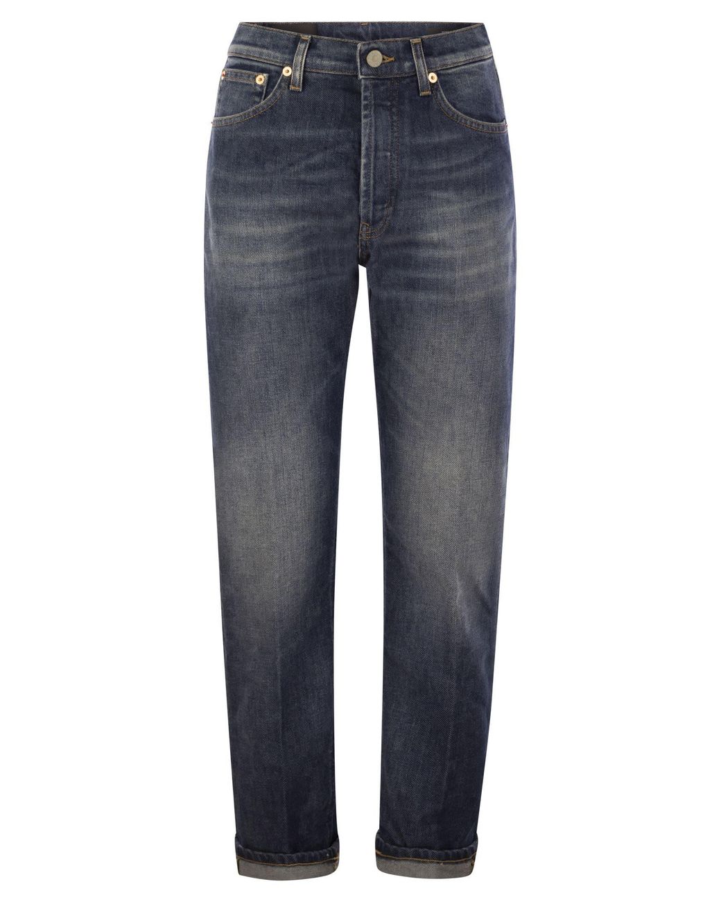 Dondup Blue Icon Five Pocket Denim Trousers