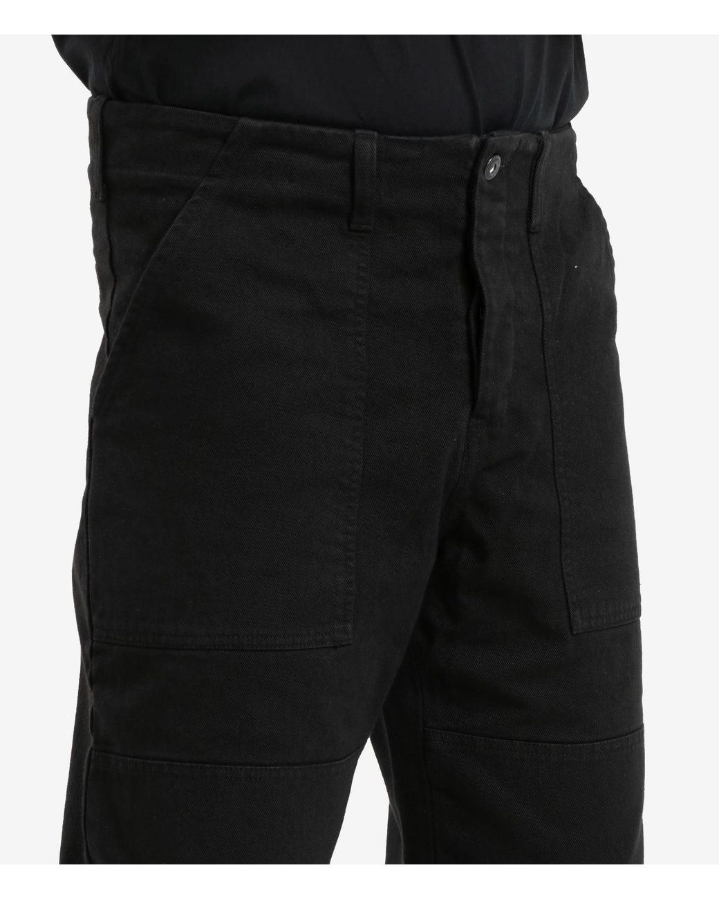 Marcelo Burlon Black Trousers for men