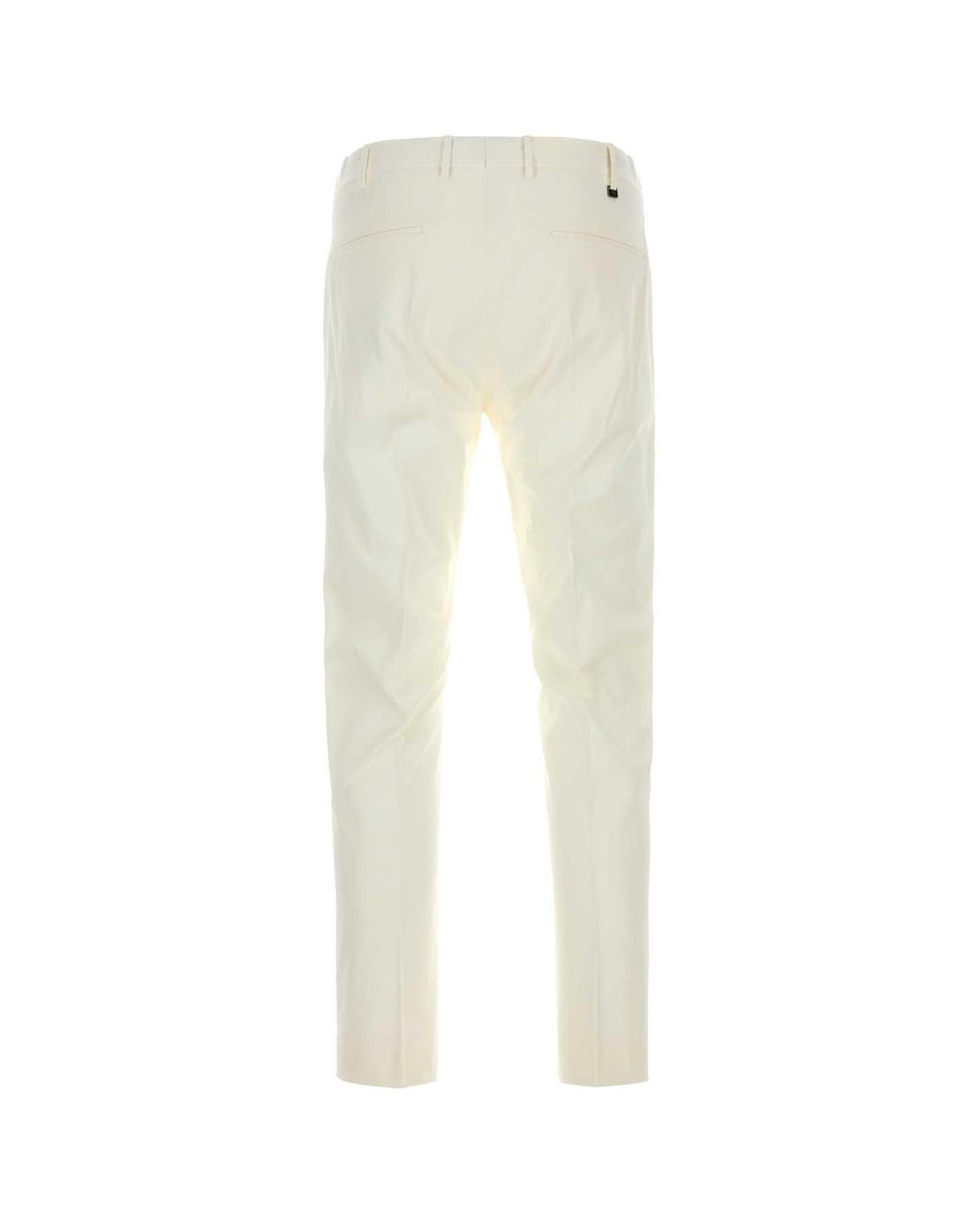 PT Torino White Pantalone Dieci_F.F for men
