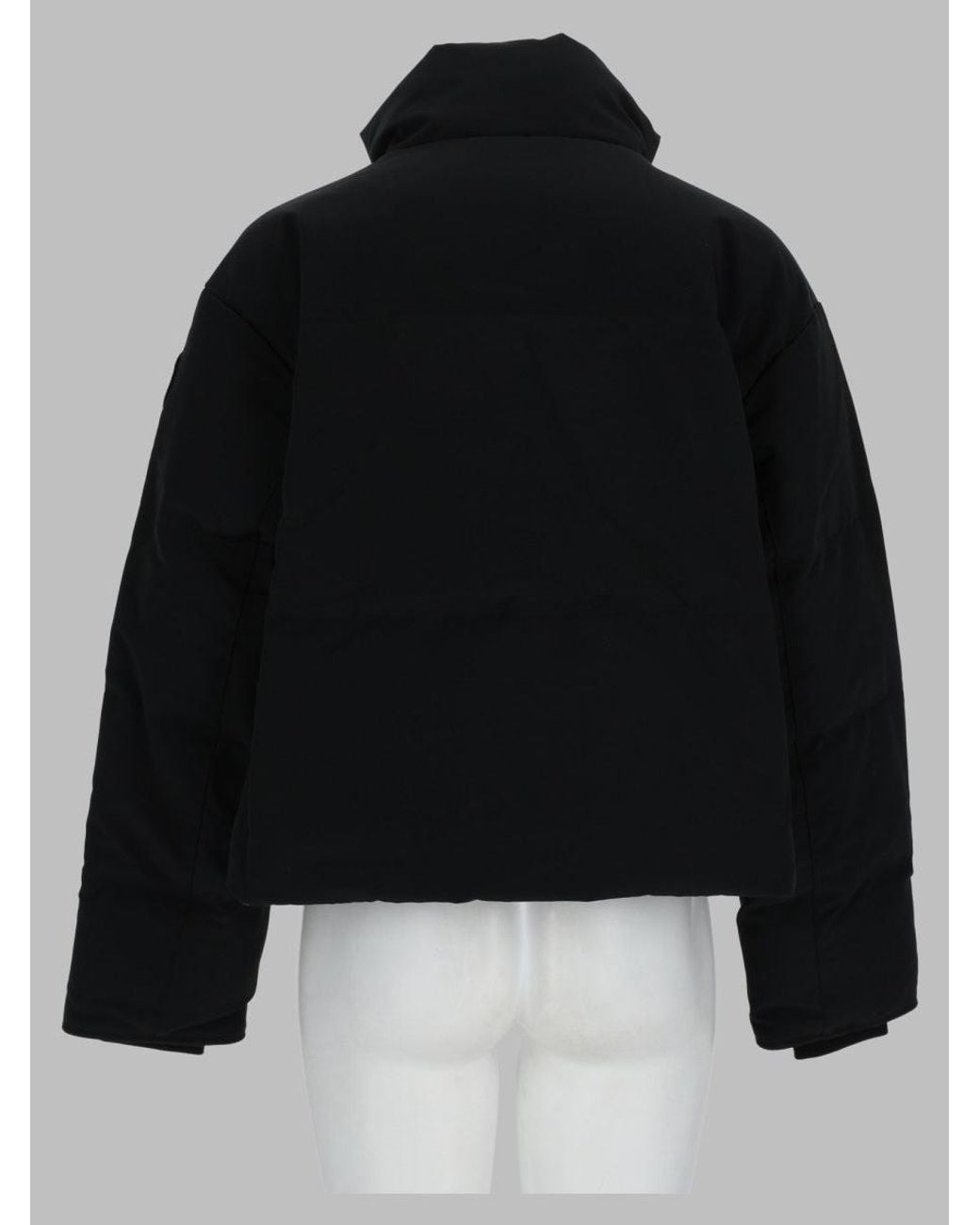 Canada Goose Black Giacca "Grandview Cropped"