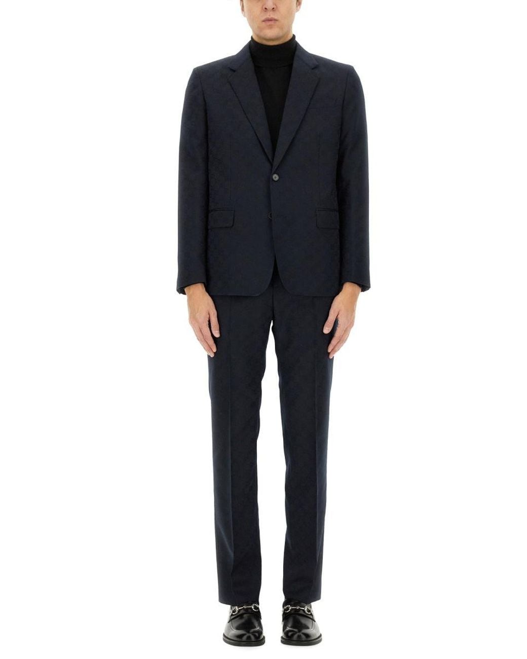 Gucci Blue Jacquard Dress for men