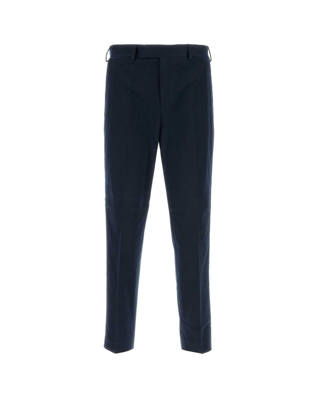 PT Torino Blue Stretch Cotton Pant for men