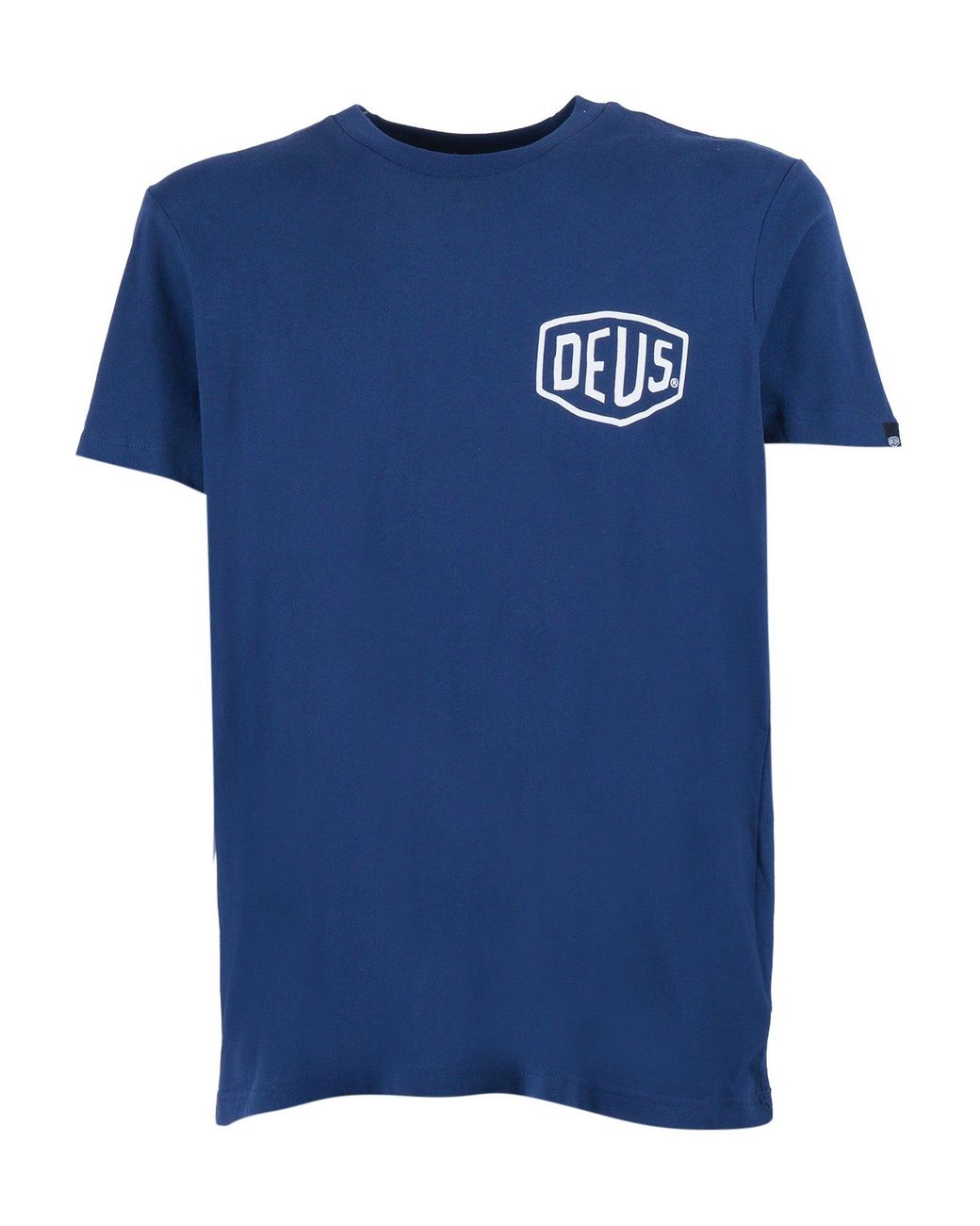 Deus Ex Machina Blue Harajuku Address Tee for men