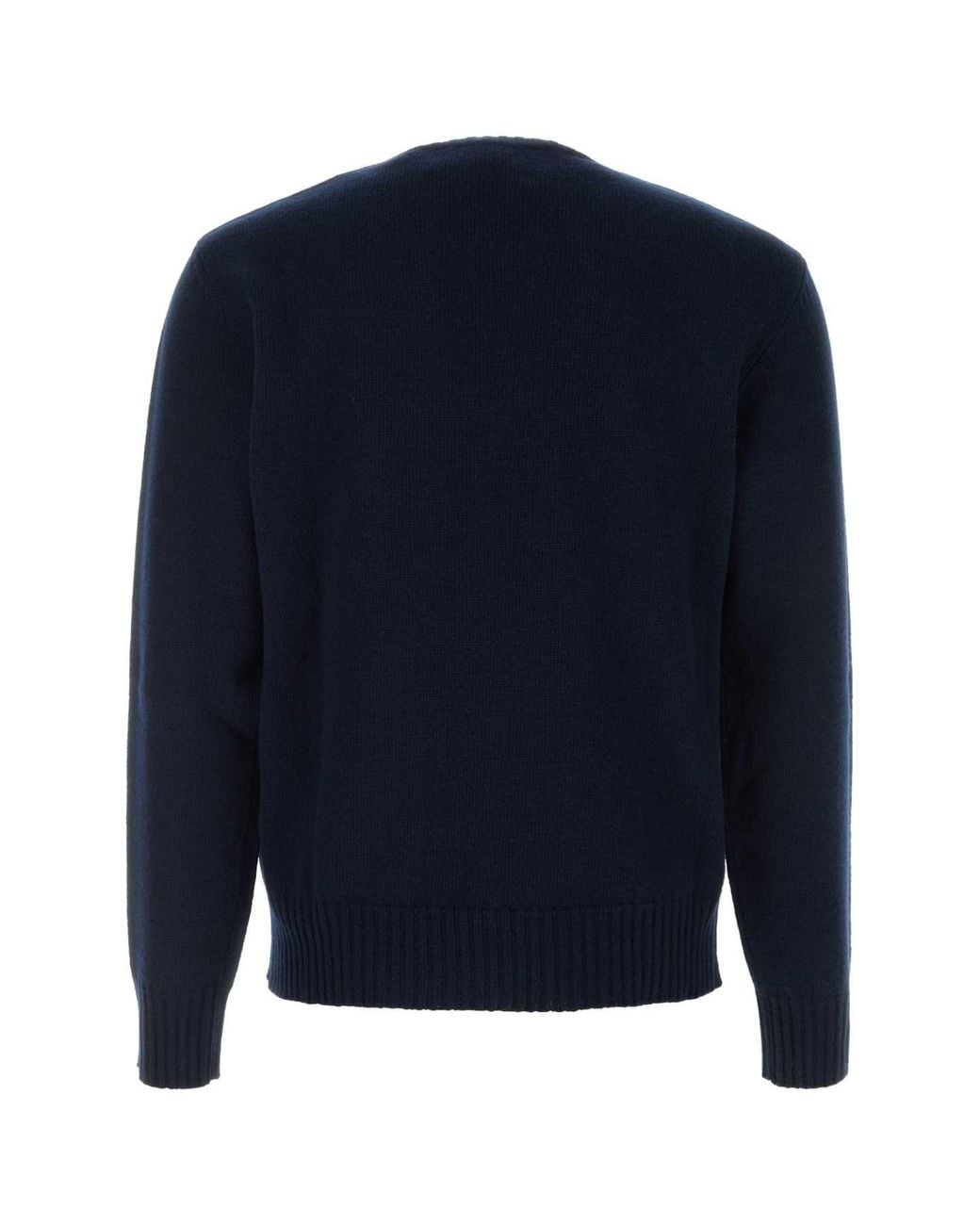 Valentino Garavani Blue Wool Sweater for men