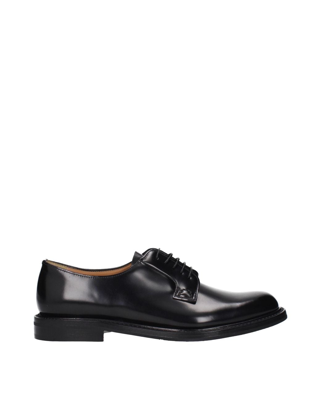 Church's Black Derby Shannon Donna Leather