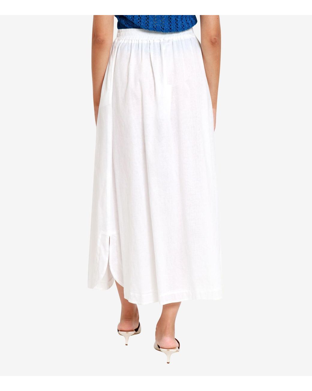 Kaos Rokken Wit in het White