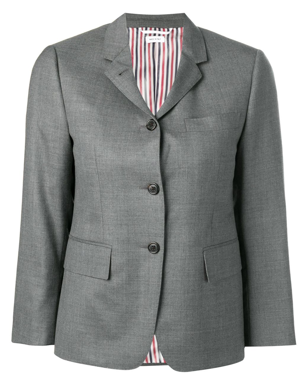 Thom Browne Gray Fit 1 Classic Sport Coat
